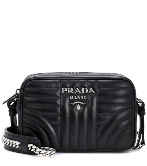 prada diagramme bag black